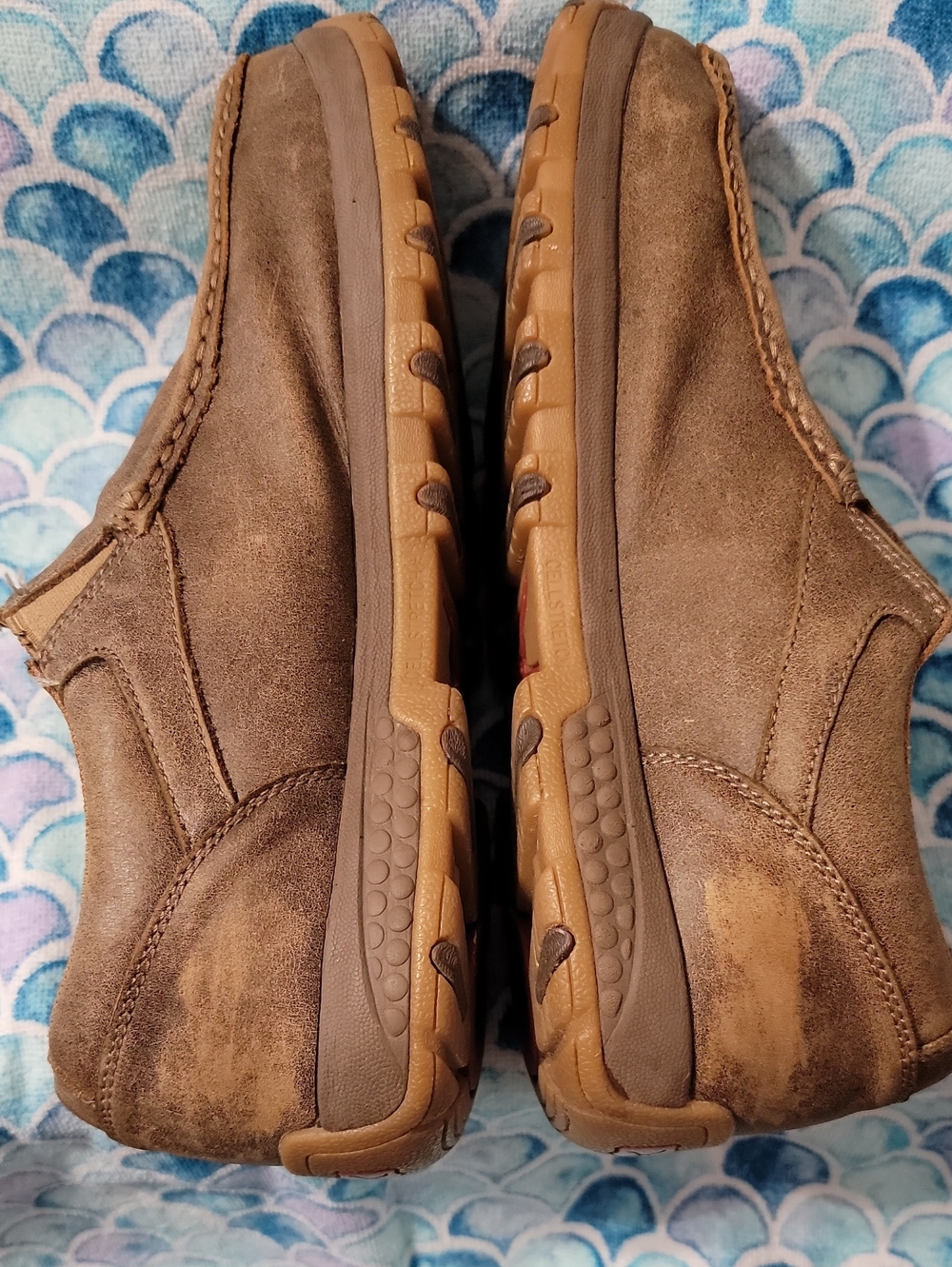 Twisted X Mens Slip on Driving Moc Shoe with Cellstretch Size 12M - Picture 8 of 13